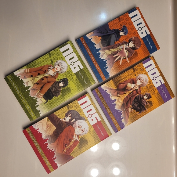 NO.6 Volumes 1 Through 4 Manga Series By Atsuko Asano and Hinoki Kino paperback - Picture 12 of 15